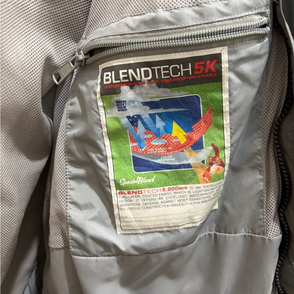 Special Blend Ski/Snowboard Jacket Shell, Men's Large, Mint Condition - Picture 4 of 5